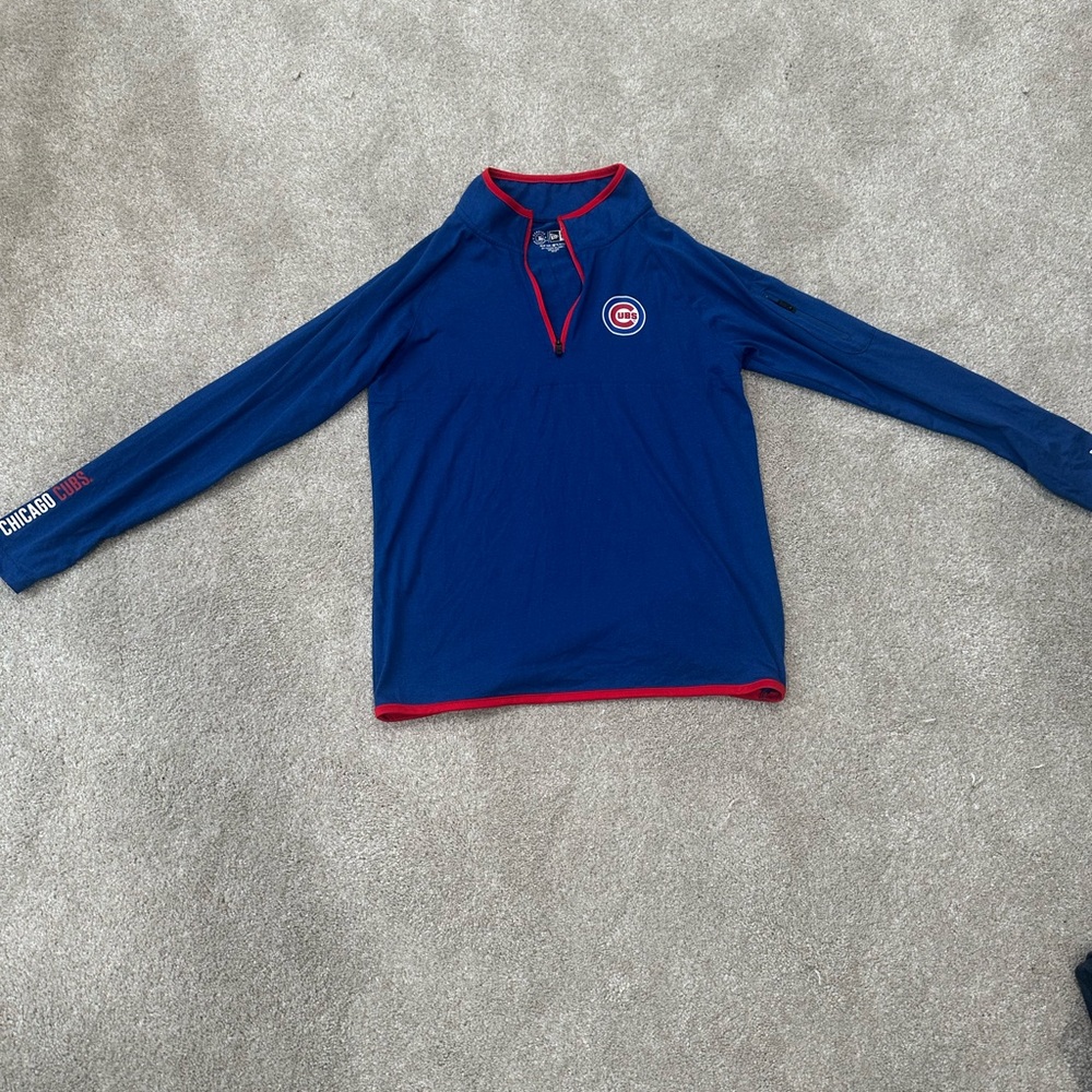 New Era Blue Long Sleeve Kids Tee